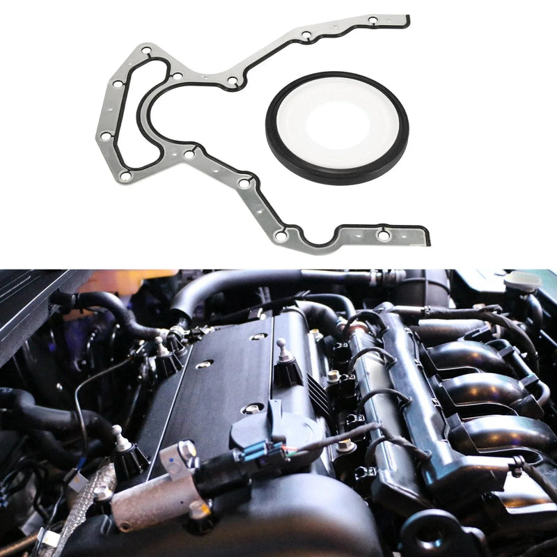 GMC 4.8L / 5.3L Timing Cover & Rear Main Seal Gaskets Set (2000-2007)