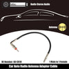 Chrysler Dodge Ford Car Radio Antenna 1 Male to 1 Female Adapter (2000-2023)