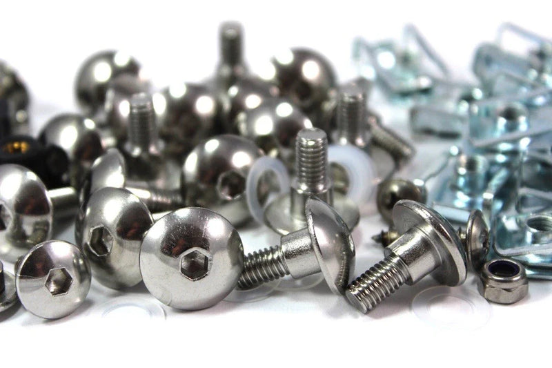 Suzuki GSX1100F Stainless Steel Fairing Bolts & Clips (1987–1994)