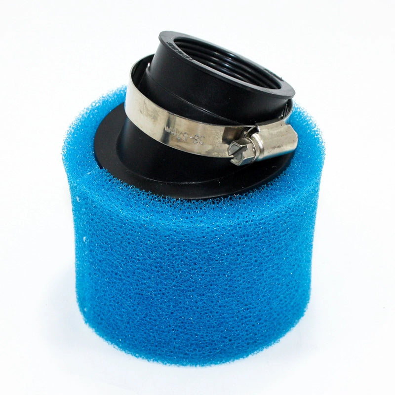 PIT Quad Dirt Bike ATV Buggy 42mm Bent Angled Foam Pod Air Filter