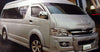 Toyota Hiace Commuter 9 x Carbon Side Cab Covers (2005-2013)