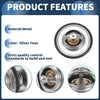 Ford Consul (1972-1974) Silver Tone Engine Coolant Thermostat