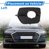 BMW X6 (2008-2014) Black 1 Pc Front Left Fog Light Grill