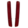 Toyota Prius V Rear Bumper Reflectors Red Lens (2012-2017)
