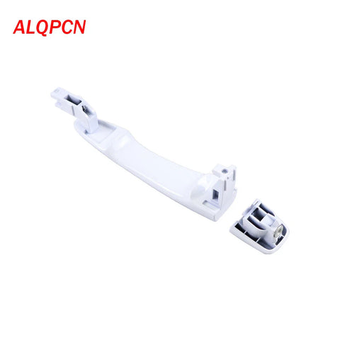 Nissan Navara D23 NP300 White Outer Door Handle No Key Hole (2015-2022)