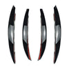 Mercedes Benz C-Class Front Bumper Splitter Fins Spoiler Canards (2022-2023)