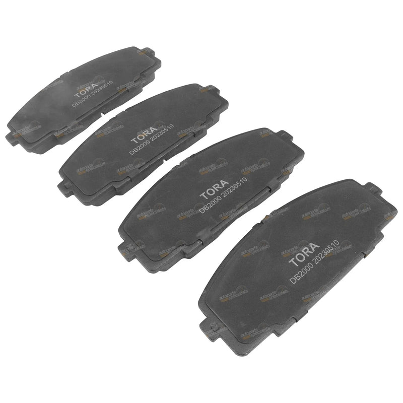Toyota Hiace Van KDH / TRH 200 Series Front Disc Brake Pads Set (2005–2012)