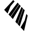 Jeep Grand Cherokee 6 x Side Window Door Pillar Post Covers (2011-2021)