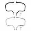 Harley Softail Heritage Black Chrome Rear Saddlebag Guard Bar (1997-1999)