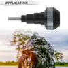 Motorcycle 11mm Aluminum Alloy Plastic Motorcycle Slider Frame Bolt 1 Set Titanium Tone
