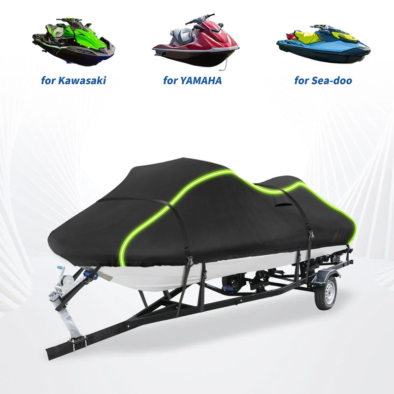 Kawasaki Jet Ski PWC Cover 116-125, 2 Seat Jet Ski Cover