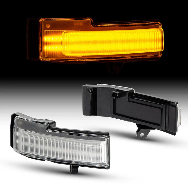 Ford F-150 Clear Sequential Side Mirror Turn Signal Lights (2015–2018)