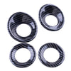 Honda CR-V 4 x Front Rear Audio Speaker Rings Bezel Cover (2017-2022)