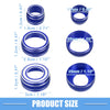 Chevy Camaro Blue AC Vent Ring Covet Trim (2017-2021)