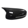 Kia Optima K5 Black OX Horn Rear View Mirror Cover Caps (2011-2015)