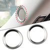 Mazda CX-5 2 x Car A Pillar Speaker Ring Frame Sound Circle Trim (2017–2022)