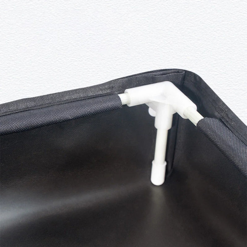 Garden and Outdoor Shower Base Lightweight PVC with Drain