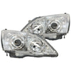 Honda CR-V RE SUV Chrome Projector Headlights Pair (2007-2012)