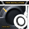 Ford Maverick Carbon Fiber Roof Speaker Ring Cover Trim (2022-2024)