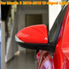 Mazda 3 Red Right Passenger Side Mirror Cover Cap (2010-2013)