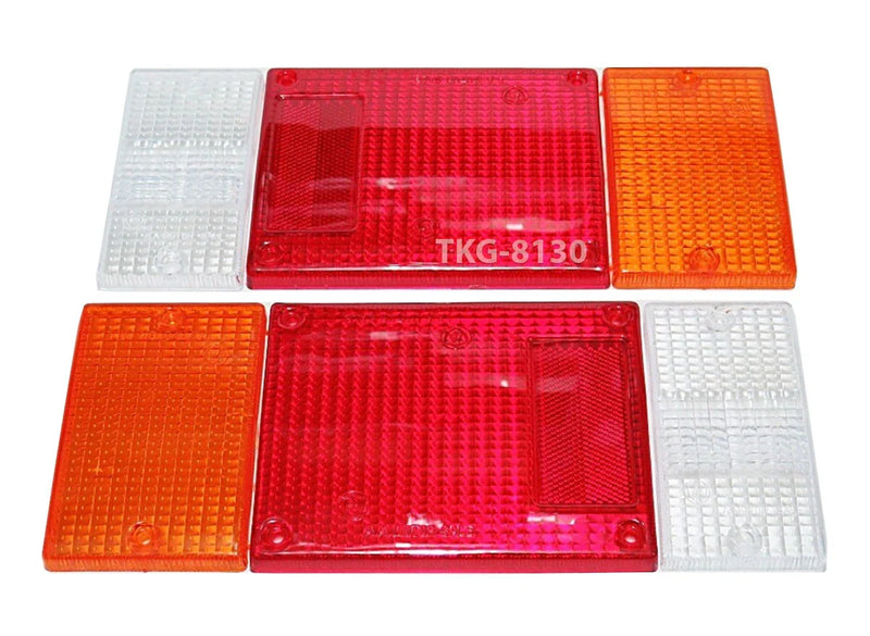 Isuzu NPR NQR NRR FSR FRR Truck 2 x Tail Light Lens (1987-2019)