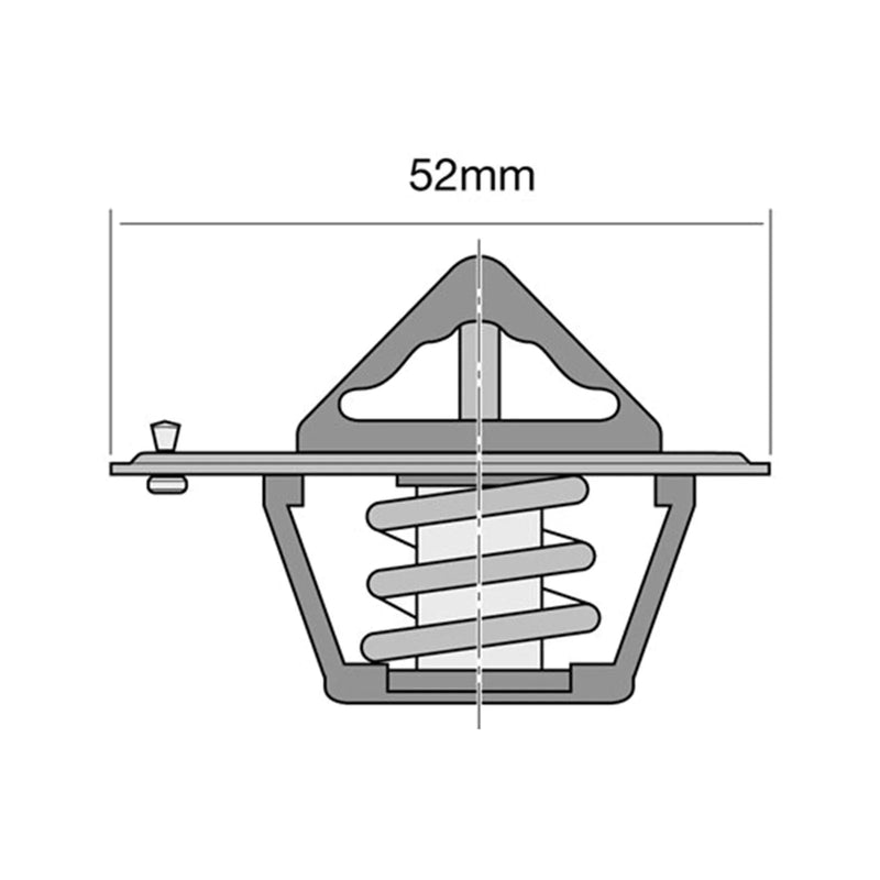 Chrysler Galant 4cyl Thermostat (1972-1977)