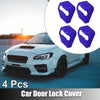 Subaru 4 x Stainless Steel Car Door Lock Latch Covers