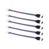 5050 RGB LED Strip Light 5 x 4pin Male Female Connector Wire (3528)