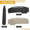 Mitsubishi Outlander 2001-2006 Black Red Anti-Slip Dashboard Cover