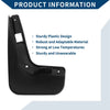 Mercedes-Benz C Class Mud Flaps Splash Guards Set (2007-2011)