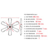 Toyota Cressida Mark II LX70 LX71 2LT 1984-1988 Cooling Fan Blade