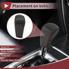 BMW 3 Series E90 (2005-2013) Black Leather 1 Pc Gear Shift Knob Cover
