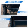 Nissan Frontier 2005-2023 Black Front & Rear Guards Mud Flaps