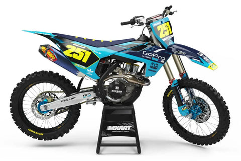 Husqvarna FC 450 Custom Graphic Kit BOOST Style (2016-2018)
