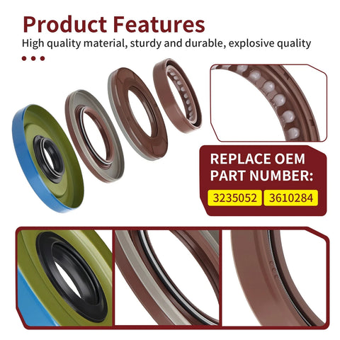 Polaris Ranger RZR Pro XD 900 / 1000 Crankshaft Seal + Triple Lip (2020–2023)