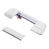 Dodge Ram 1500 Silver Tone Chrome Door Handle Covers Set (2007-2013)