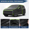 Jeep Grand Cherokee (2002-2023) Black Waterproof All Weather Car Cover