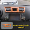 Toyota Highlander Wood Grain AC Air Outlet Vent Cover Trim (2008–2013)