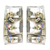 Isuzu TF TFR Rodeo Vauxhall Brava 1988-2002 Chrome Tail Light x2