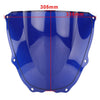 Honda RVT1000R VTR1000 SP1 SP2 RC51 Front Blue Windshield (2000-2006)