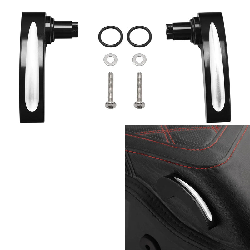 Harley Road Street Glide Saddlebag Lid Lifter Latch Handle Levers (14-23)