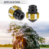 Make Model 0.59" Aluminum Alloy Motorcycle Slider Frame / 2 x Gold Tone