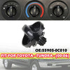 2000-2006 Toyota Tundra Black AC Climate Control Knob (2000-2006)