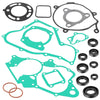 Honda CR85R CR85RB Engine Top Bottom End Gasket W/ Oil Seal (2003-2007)