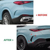 Mercedes GLC Coupe C254 Rear Bumper Side Vent Blade Trim Canards