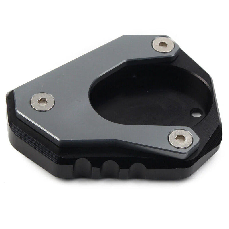 KAWASAKI Ninja 400, Versys 650, KLX 250 CNC Gray Foot Stand Side Extension Plate