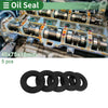 Oil Seal 40x75x10mm NBR Rotary Shaft Seal Black