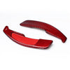 AMG 2 x Carbon Fiber Red Shift Paddle Extensions (2010-2012)