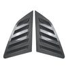 Audi A3 S3 8V Hatchback Rear Side Window Louver Trim Cover (14-20)