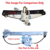 Saab 9-3 Rear Left Window Regulator W/o Motor (2003–2011)